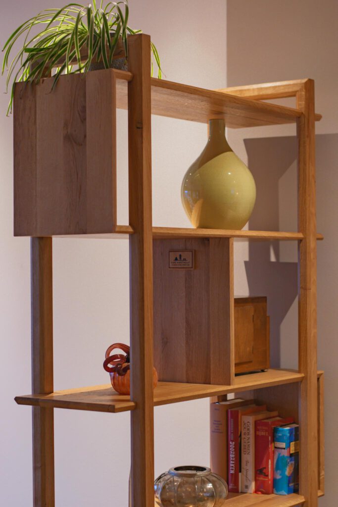 Moos Roomdivider | Eiken van Landgoed De Wielewaal