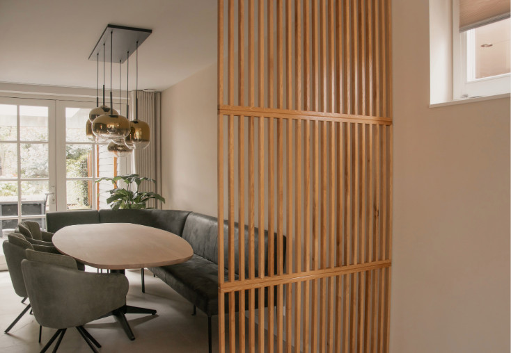 Roomdivider | Eiken Landgoed De Wielewaal